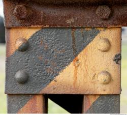 Photo Textures of Metal Rivets and Fasteners